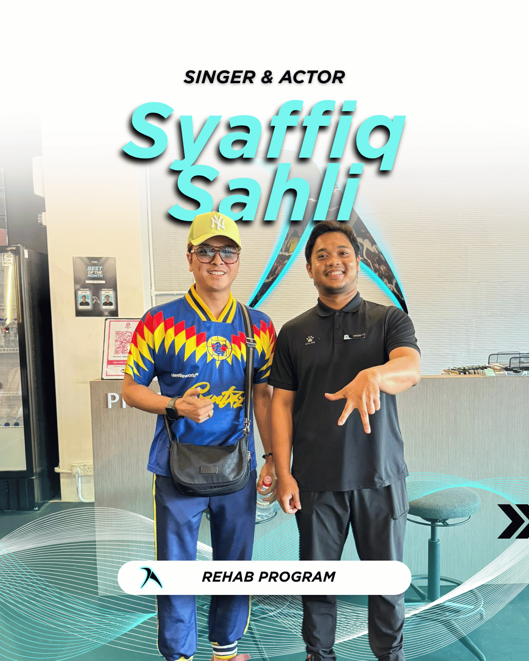 Syaffiq Sahli at Physio Arena
